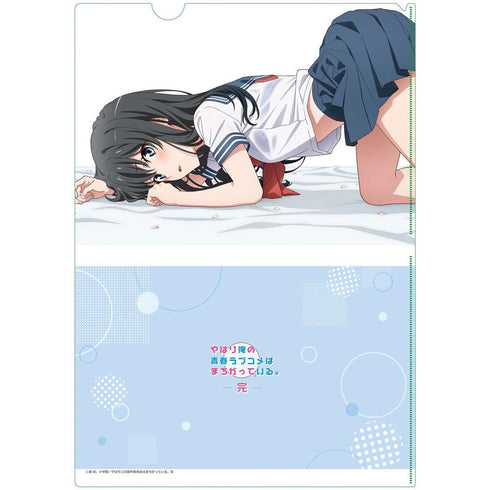『やはり俺の青春ラブコメはまちがっている。完』【描き下ろし】クリアファイル 雪乃(セーラー服/横)